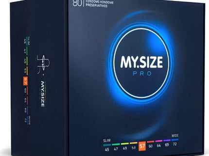 MY SIZE - PRO CONDOMS 57 MM 80 UNITS