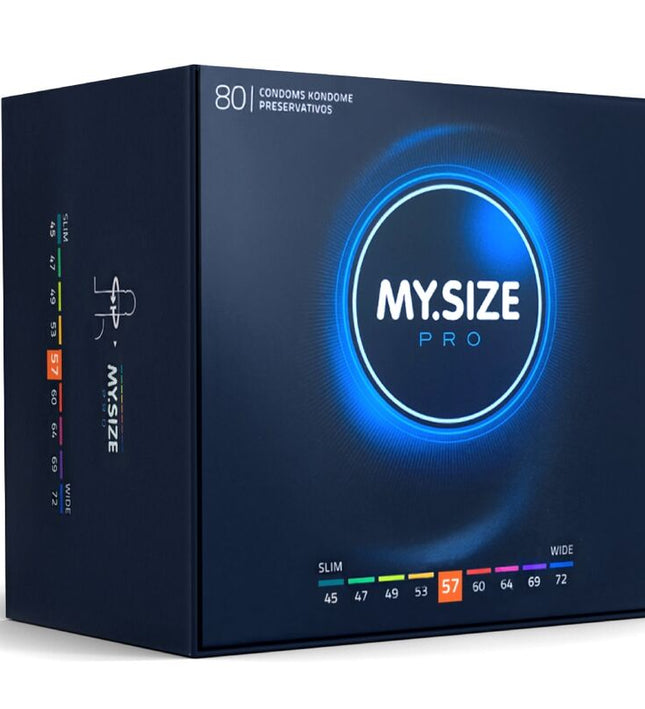 MY SIZE - PRO CONDOMS 57 MM 80 UNITS