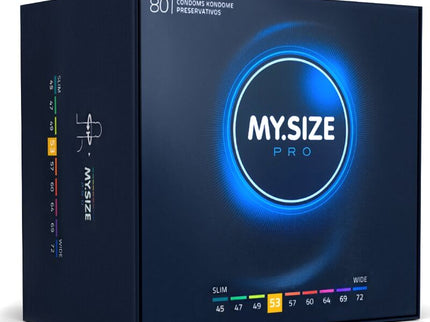 MY SIZE - PRO CONDOMS 53 MM 80 UNITS