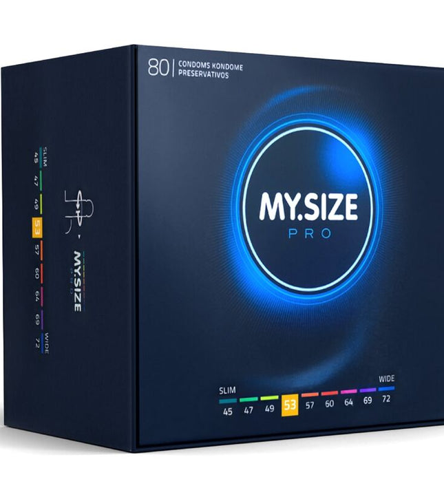 MY SIZE - PRO CONDOMS 53 MM 80 UNITS