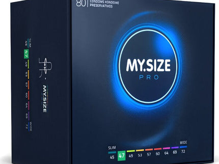 MY SIZE - PRO CONDOMS 47 MM 80 UNITS