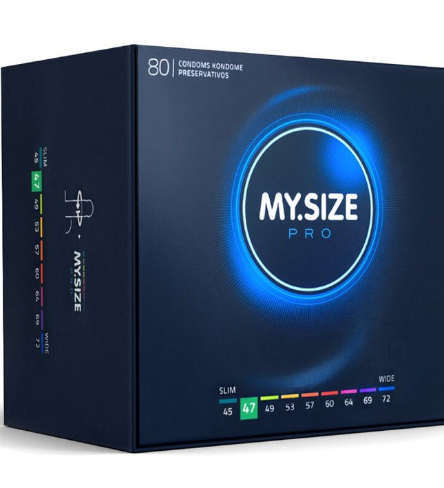 MY SIZE - PRO CONDOMS 47 MM 80 UNITS