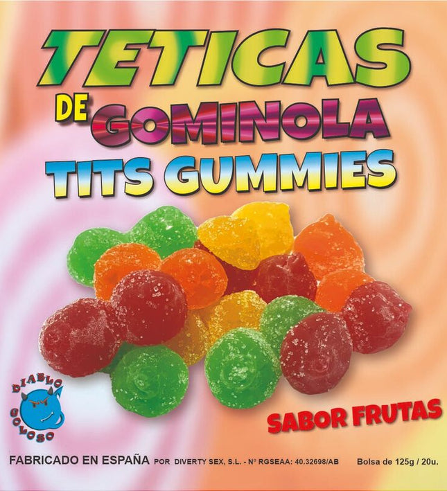 DIABLO GOLOSO - ASSORTED SUGAR GUMMY TEATS