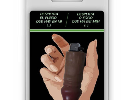 TALOKA - FANTASTIC LIGHTER IN THE SHAPE OF A MULATTO COLOR PENIS 100% RECHARGEABLE