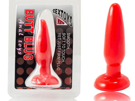 BAILE - SMALL RED ANAL PLUG 15 CM