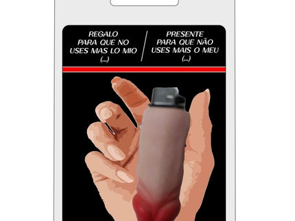 TALOKA - FANTASTIC LIGHTER IN THE SHAPE OF A FLESH COLOR PENIS