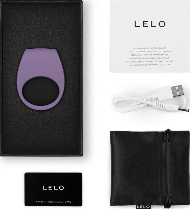 LELO - TOR 3 VIOLET VIBRATOR RING