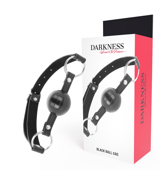 DARKNESS - BLACK BALL GAG