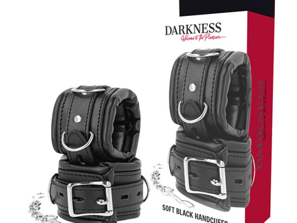 DARKNESS - PADDED BDSM HANDCUFFS