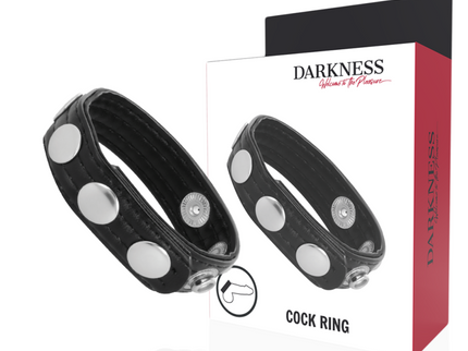 DARKNESS - LEATHER ERECTION RING