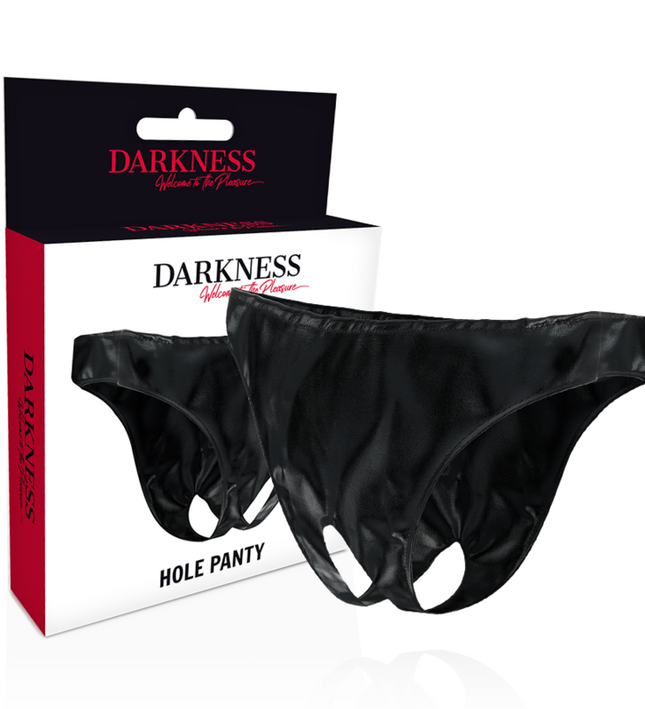 DARKNESS - UNISEX OPENING PANTIES ONE SIZE