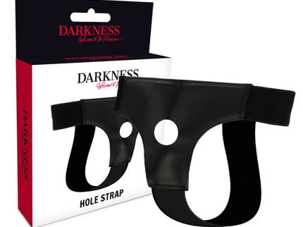 DARKNESS - HARNESS WITH HOLE ONE SIZE