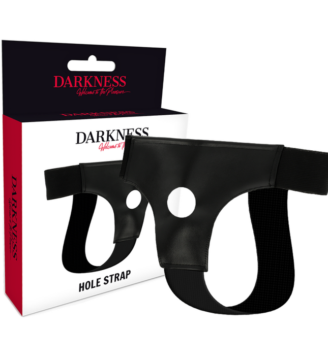 DARKNESS - HARNESS WITH HOLE ONE SIZE