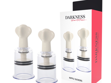 DARKNESS - TRANSPARENT NIPPLE SUCKER 5CM DIAMETER