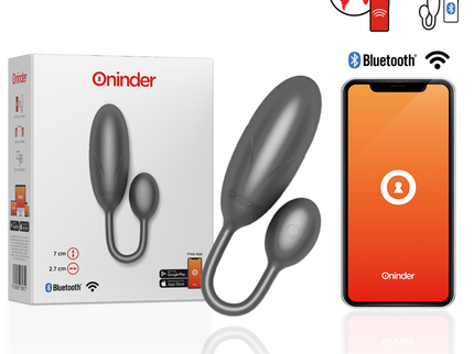 ONINDER - DENVER VIBRATING EGG PINK 7 X 2.7 CM FREE APP