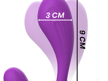 INTENSE - SHELLY PLUG ANAL REMOTE CONTROL PURPLE