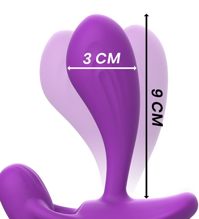 INTENSE - SHELLY PLUG ANAL REMOTE CONTROL PURPLE