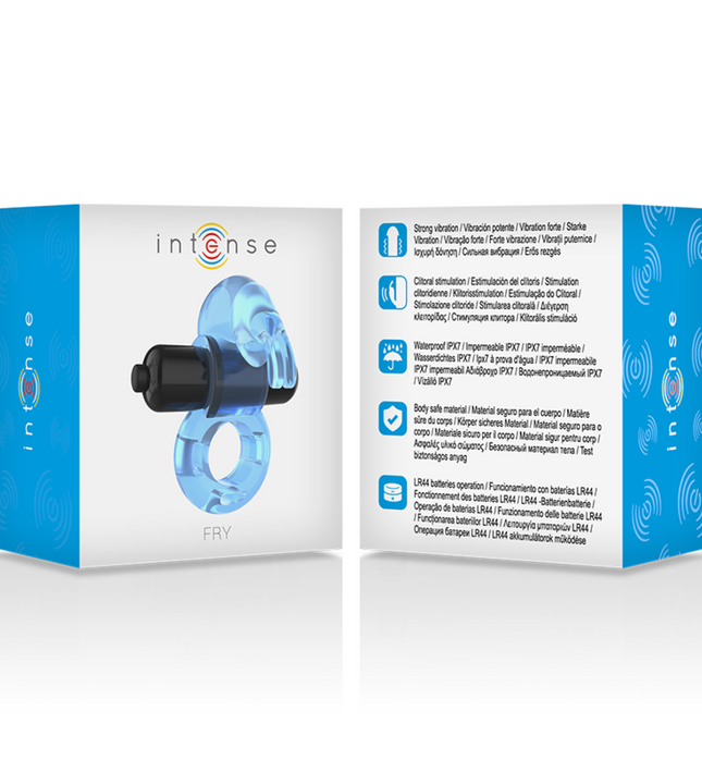INTENSE - FRY BLUE VIBRATING RING