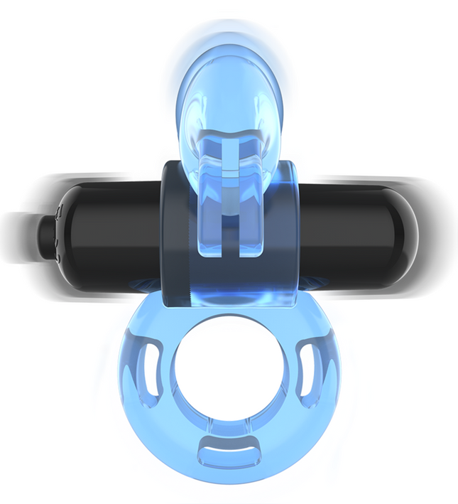 INTENSE - FRY BLUE VIBRATING RING