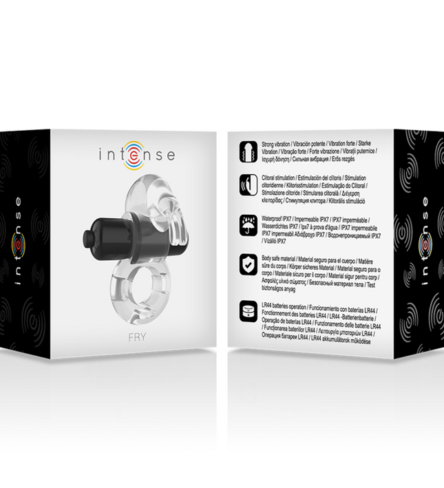 INTENSE - FRY TRANSPARENT VIBRATING RING
