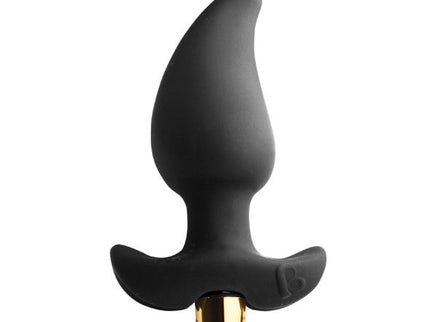 ROCKS-OFF - BUTT QUIVER P-POINT STIMULATOR 7 SPEEDS BLACK