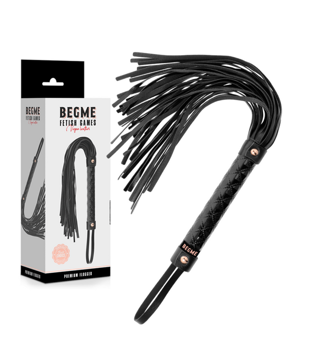 BEGME - BLACK EDITION VEGAN LEATHER FLOGGER