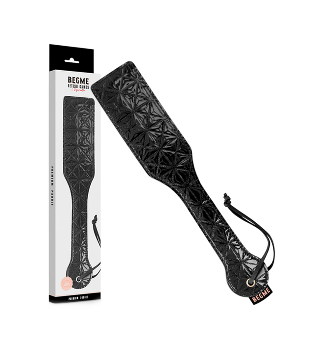 BEGME - BLACK EDITION VEGAN LEATHER PADDLE