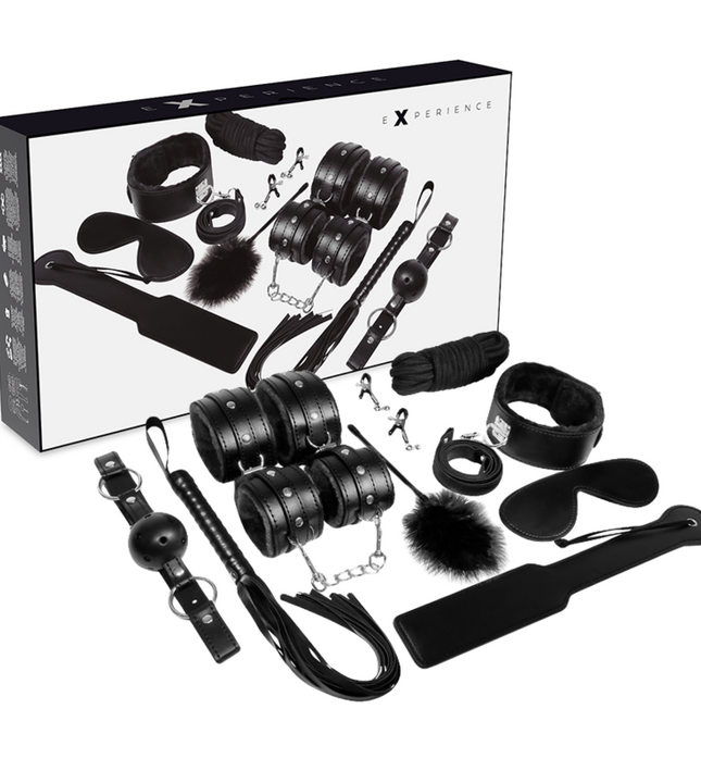 EXPERIENCE - BDSM FETISH KIT BLACK SERIES