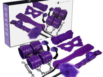 EXPERIENCE - BDSM FETISH KIT PURPLE SERIES