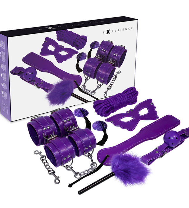 EXPERIENCE - BDSM FETISH KIT PURPLE SERIES