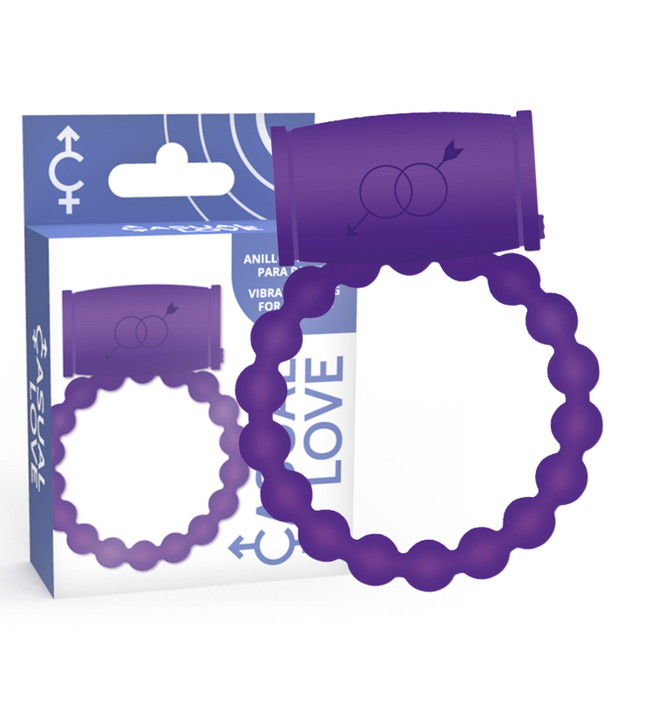 CASUAL LOVE - 25 COUPLE VIBRATOR RING VIOLET
