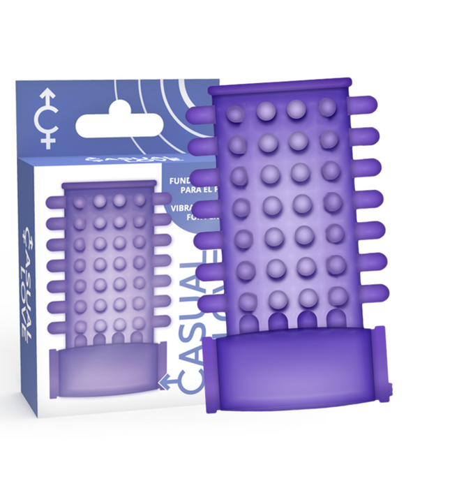 CASUAL LOVE - RING VIBRATING SLEEVE PURPLE