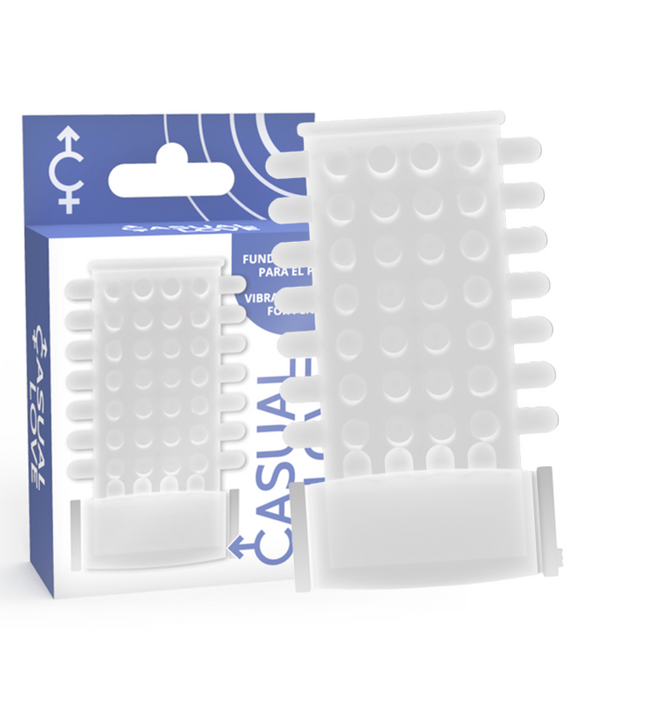 CASUAL LOVE - RING VIBRATING SLEEVE TRANSPARENT