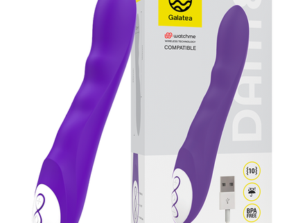 GALATEA - DANTE LILAC VIBRATOR COMPATIBLE WITH WATCHME WIRELESS TECHNOLOGY