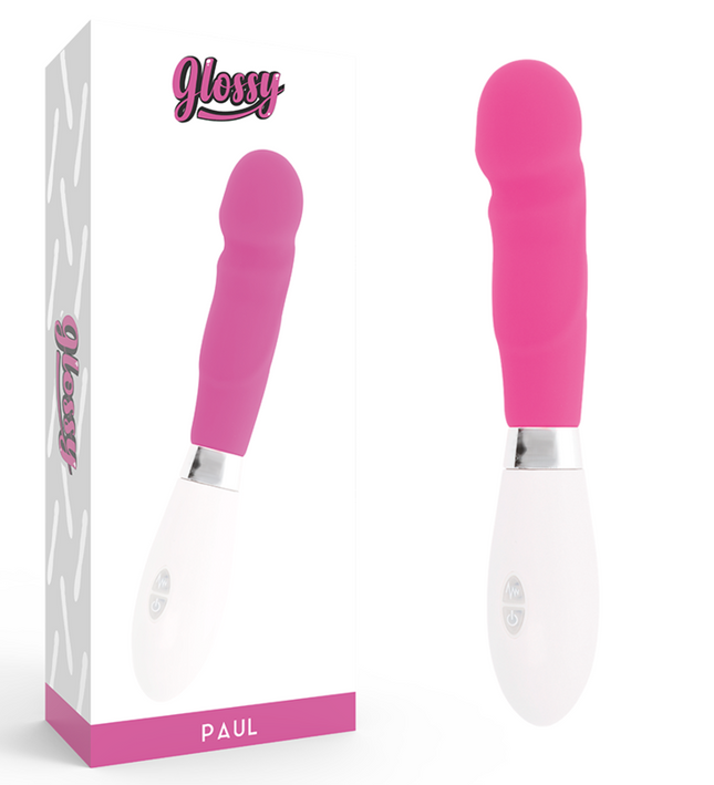 GLOSSY - PAUL VIBRATOR PINK