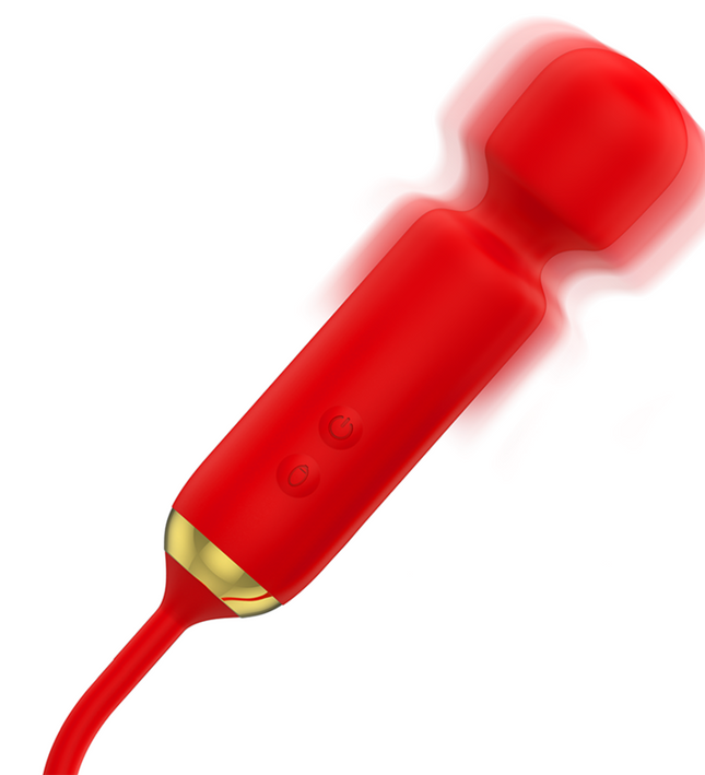 MIA - TOSCANA DOUBLE PLEASURE WAND + VIBRATING EGG