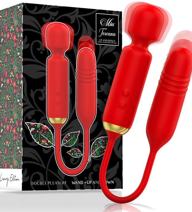 MIA - TOSCANA DOUBLE PLEASURE WAND + UP AND DOWN