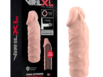 VIRILXL - LIQUID SILICONE V5 NATURAL PENIS EXTENSION