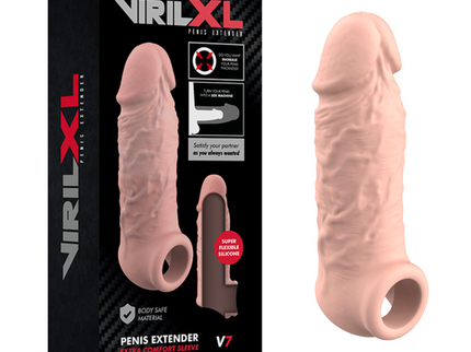 VIRILXL - LIQUID SILICONE V7 NATURAL PENIS EXTENSION