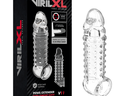 VIRILXL - PENIS EXTENSION AND SHEATH V11 TRANSPARENT