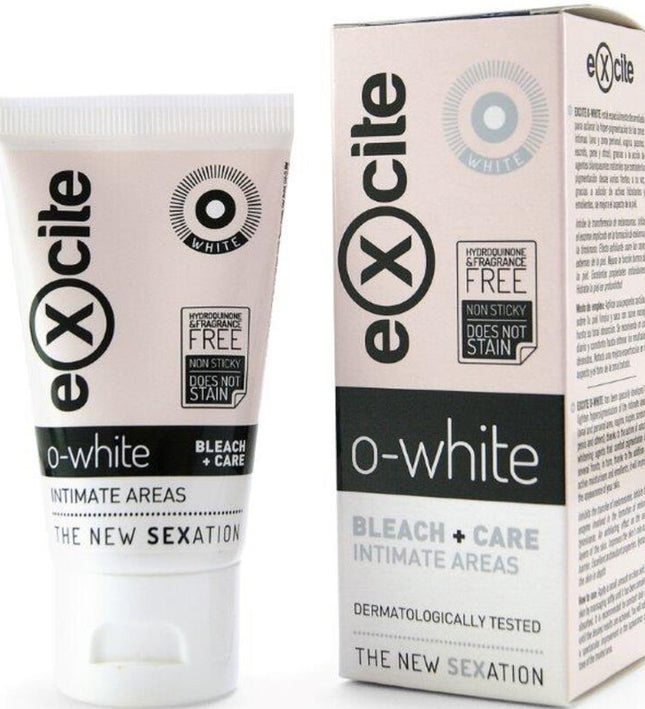 EXCITE - O WHITE BLEACH + CARE INTIMATE AREAS 50 ML