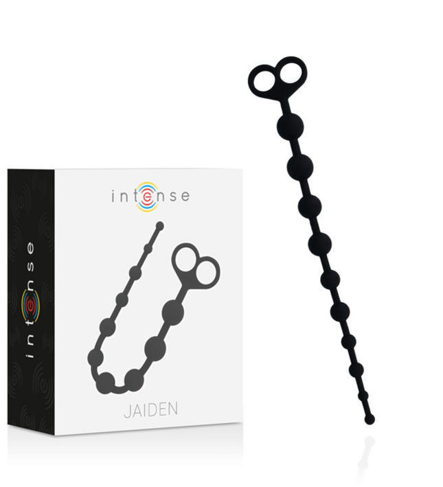 INTENSE - JAIDEN ANAL BEADS BLACK