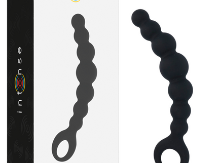 INTENSE - ANAL BEADS MAX BLACK