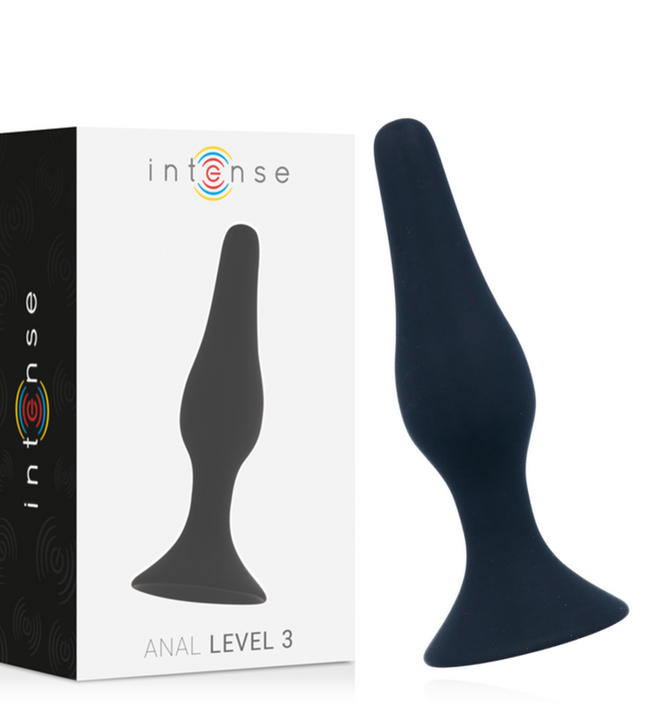 INTENSE - ANAL LEVEL 3 12.5CM BLACK