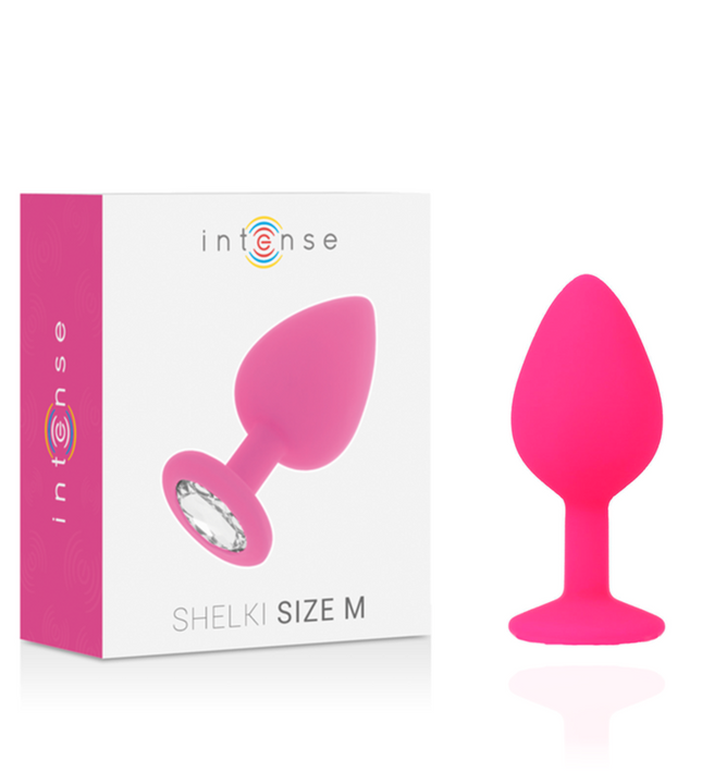 INTENSE - SHELKI M ANAL PLUG FUCHSIA