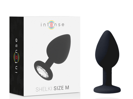 INTENSE - SHELKI M ANAL PLUG BLACK