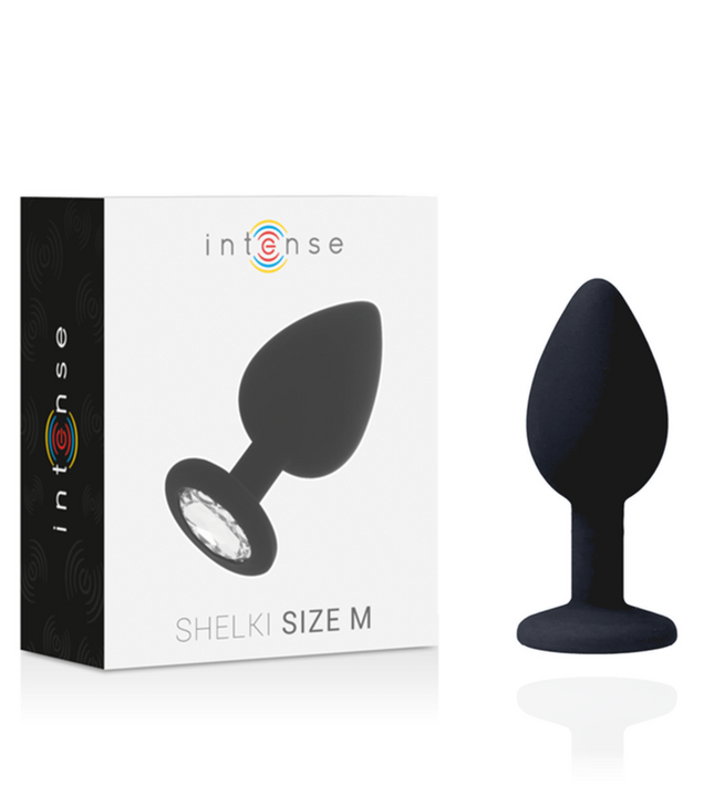 INTENSE - SHELKI M ANAL PLUG BLACK