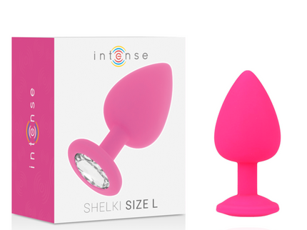 INTENSE - SHELKI L PLUG ANAL FUCHSIA