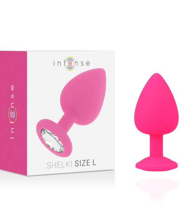 INTENSE - SHELKI L PLUG ANAL FUCHSIA