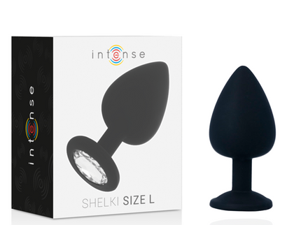 INTENSE - SHELKI L ANAL PLUG BLACK
